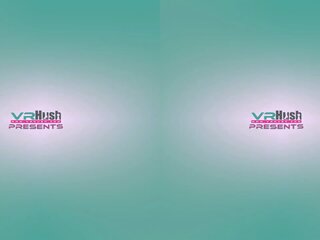 Vrhush vr ליהוק ספה עם חזה גדול ג'ינג'ית לורן phillips